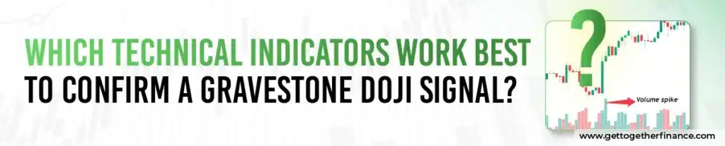 Which Technical Indicators Work Best to Confirm a Gravestone Doji Signal?
