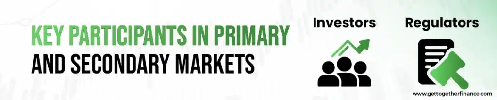 Key Participants in Primary and Secondary Markets