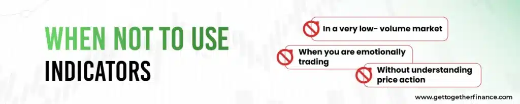 When Not to Use Indicators?